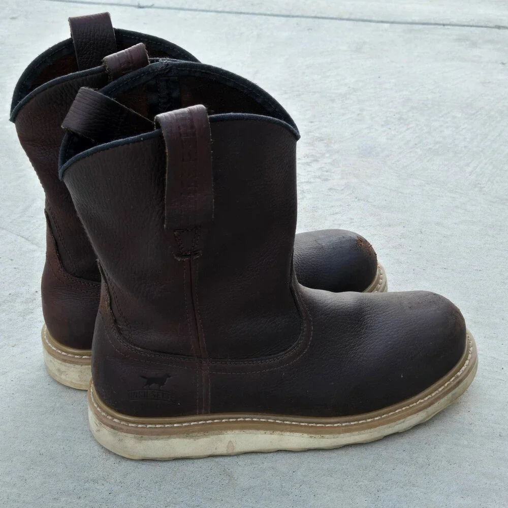 Red Wing Irish Setter Men Size 10 D Steel Toe Safety Toe Work Boots 83908 Ashby